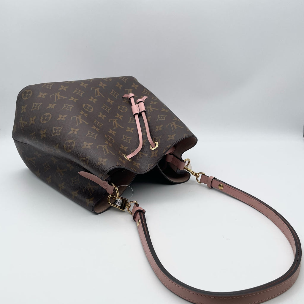 Louis Vuitton Pink Bucket & Drawstring Bag