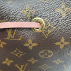 Louis Vuitton Pink Bucket & Drawstring Bag