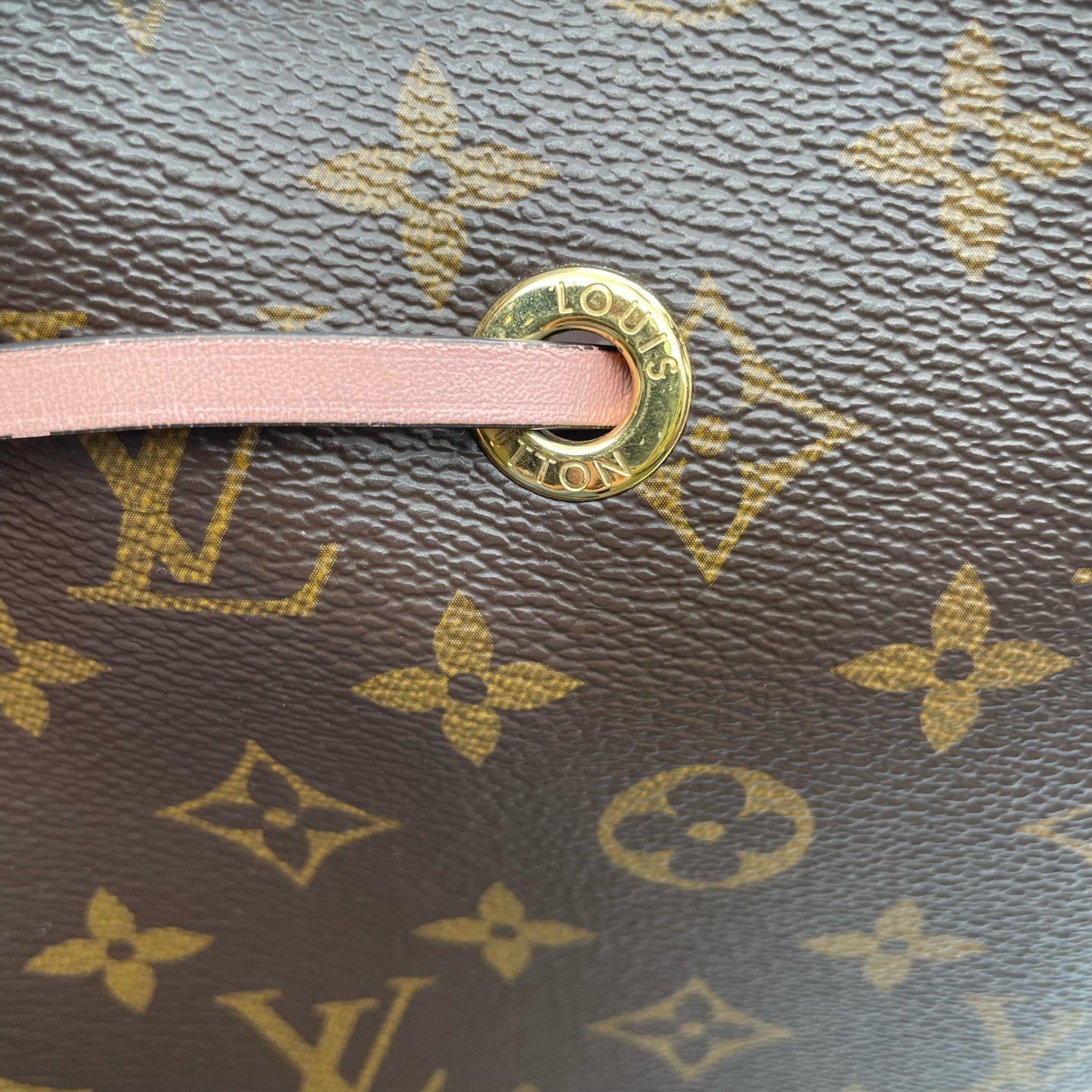 Louis Vuitton Pink Bucket & Drawstring Bag