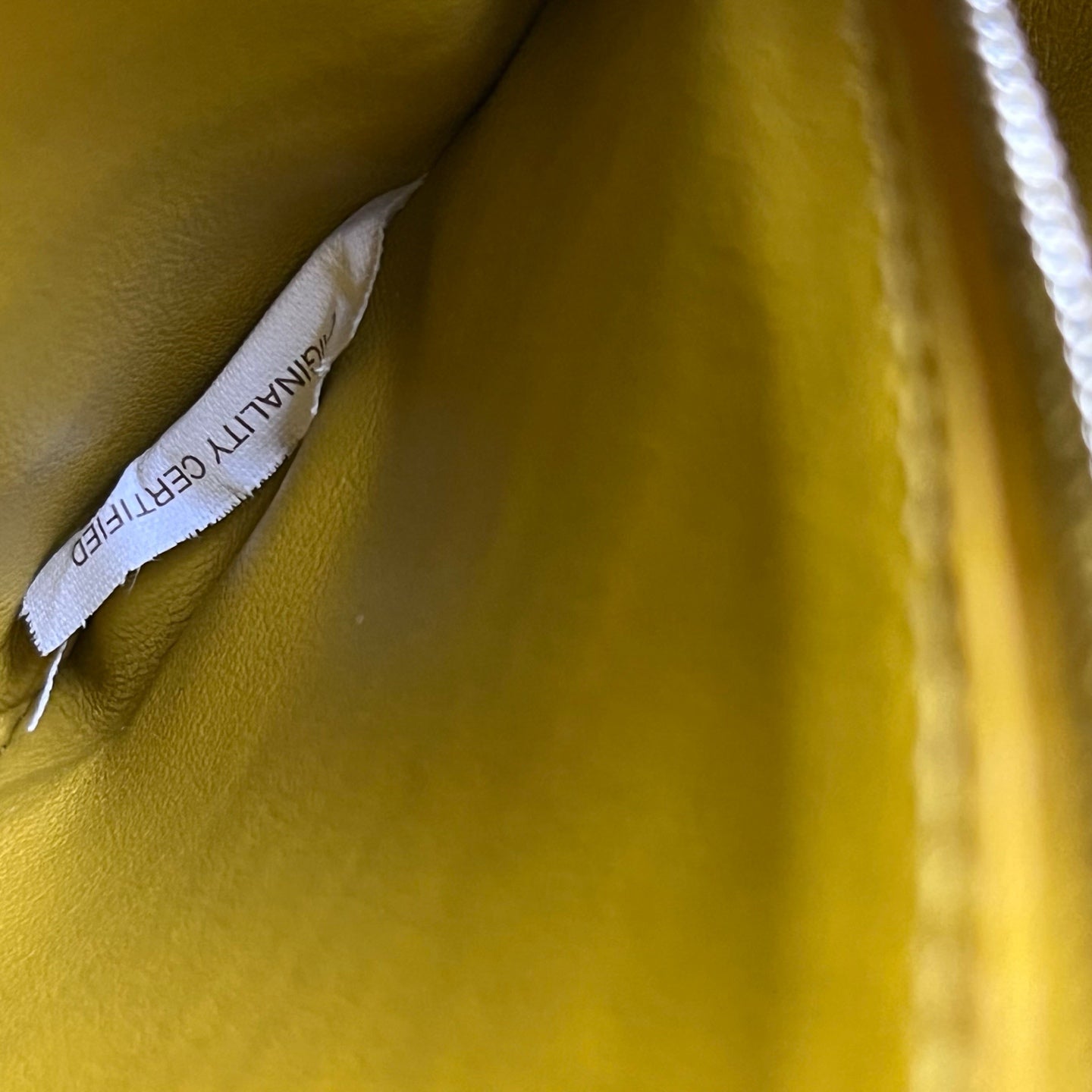 Bottega Veneta Yellow Shoulder Bag