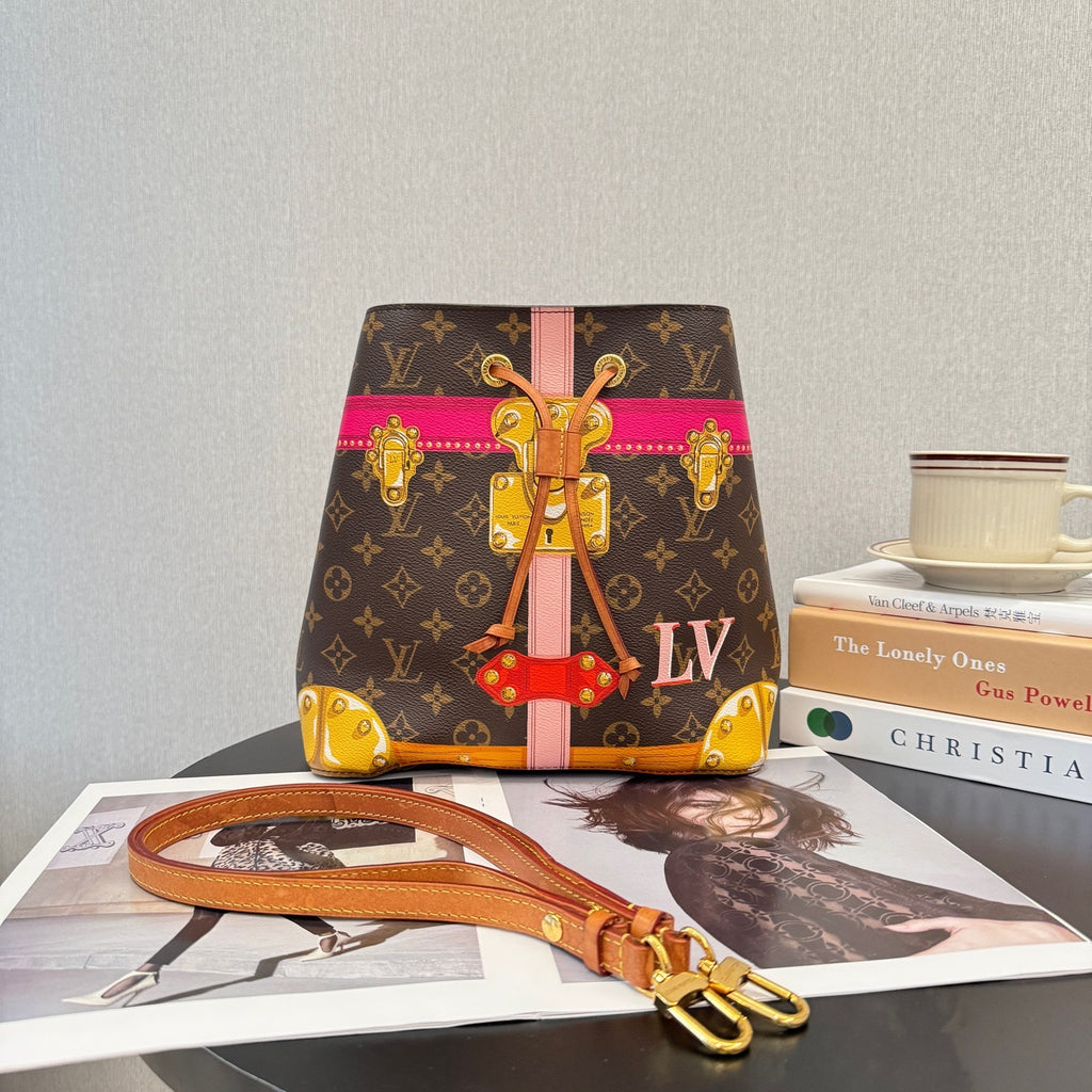 Louis Vuitton Bucket & Drawstring Bag