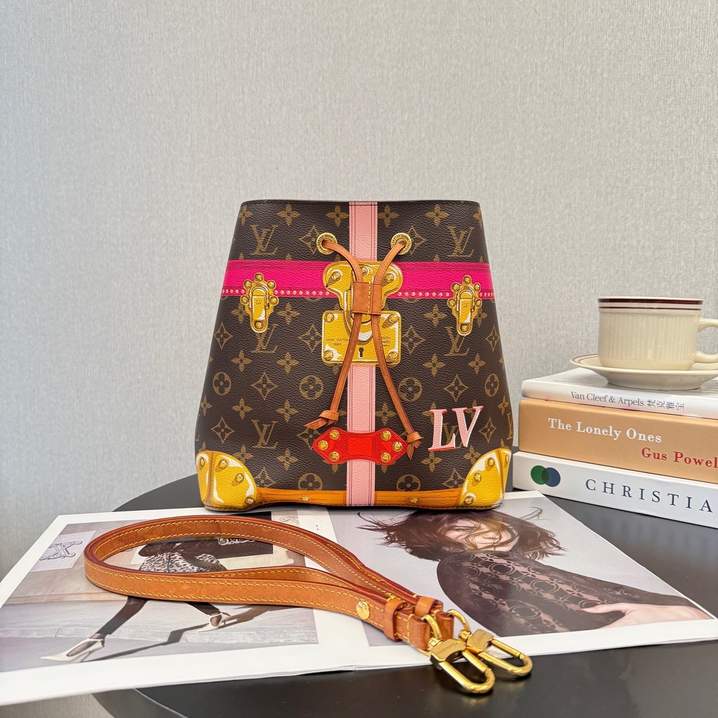 Louis Vuitton Bucket & Drawstring Bag