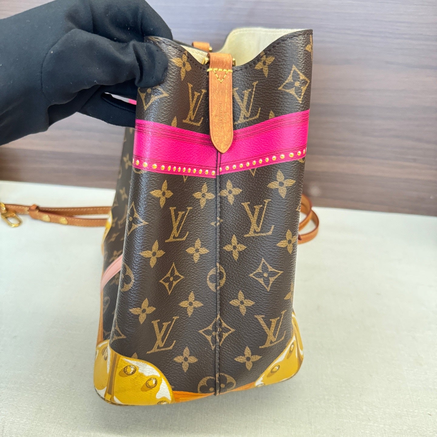 Louis Vuitton Bucket & Drawstring Bag
