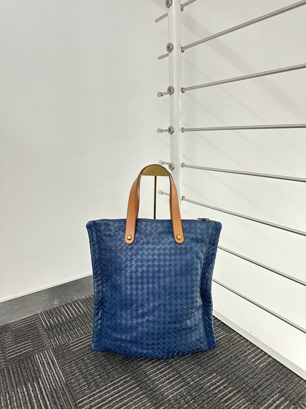 Bottega Veneta Blue Tote