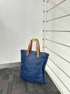 Bottega Veneta Blue Tote