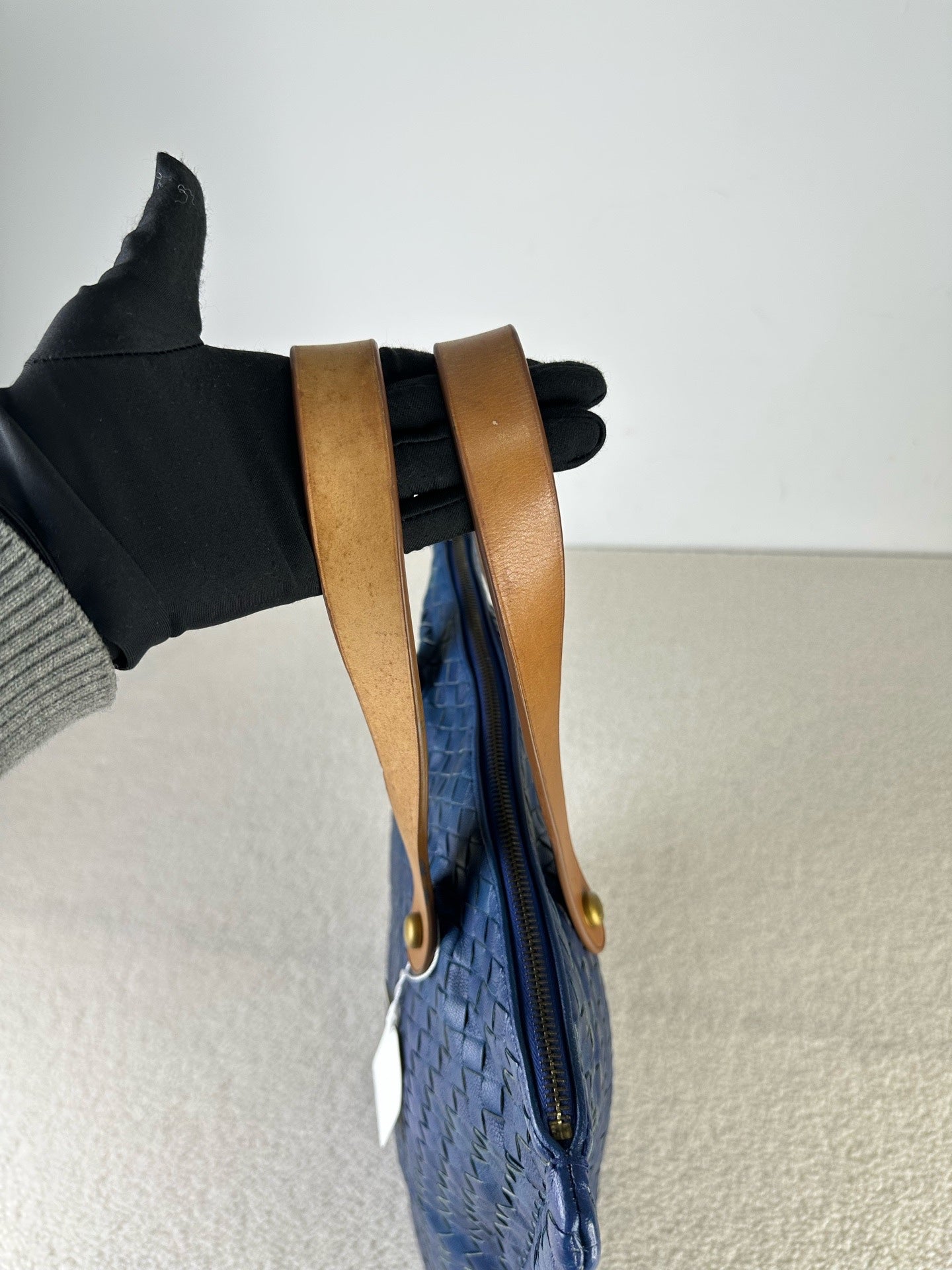 Bottega Veneta Blue Tote