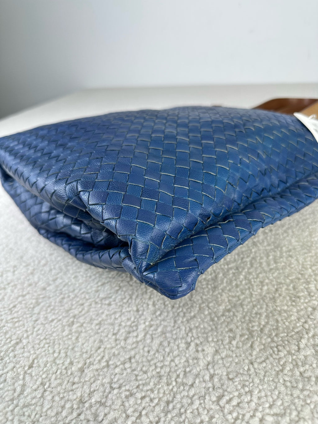 Bottega Veneta Blue Tote