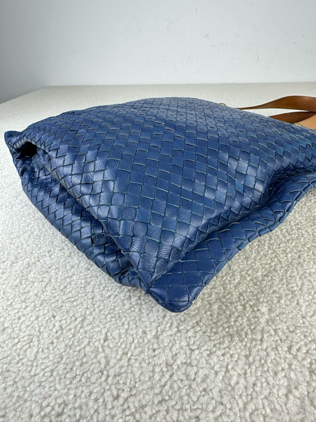 Bottega Veneta Blue Tote