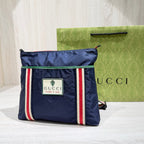 Gucci Cordura Blue Crossbody