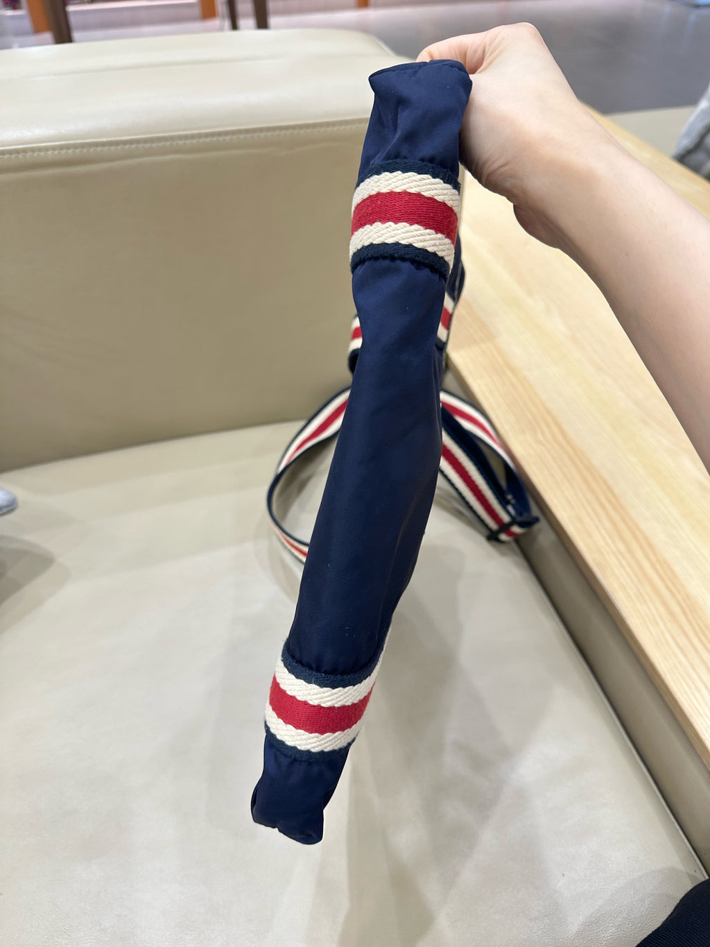 Gucci Cordura Blue Crossbody