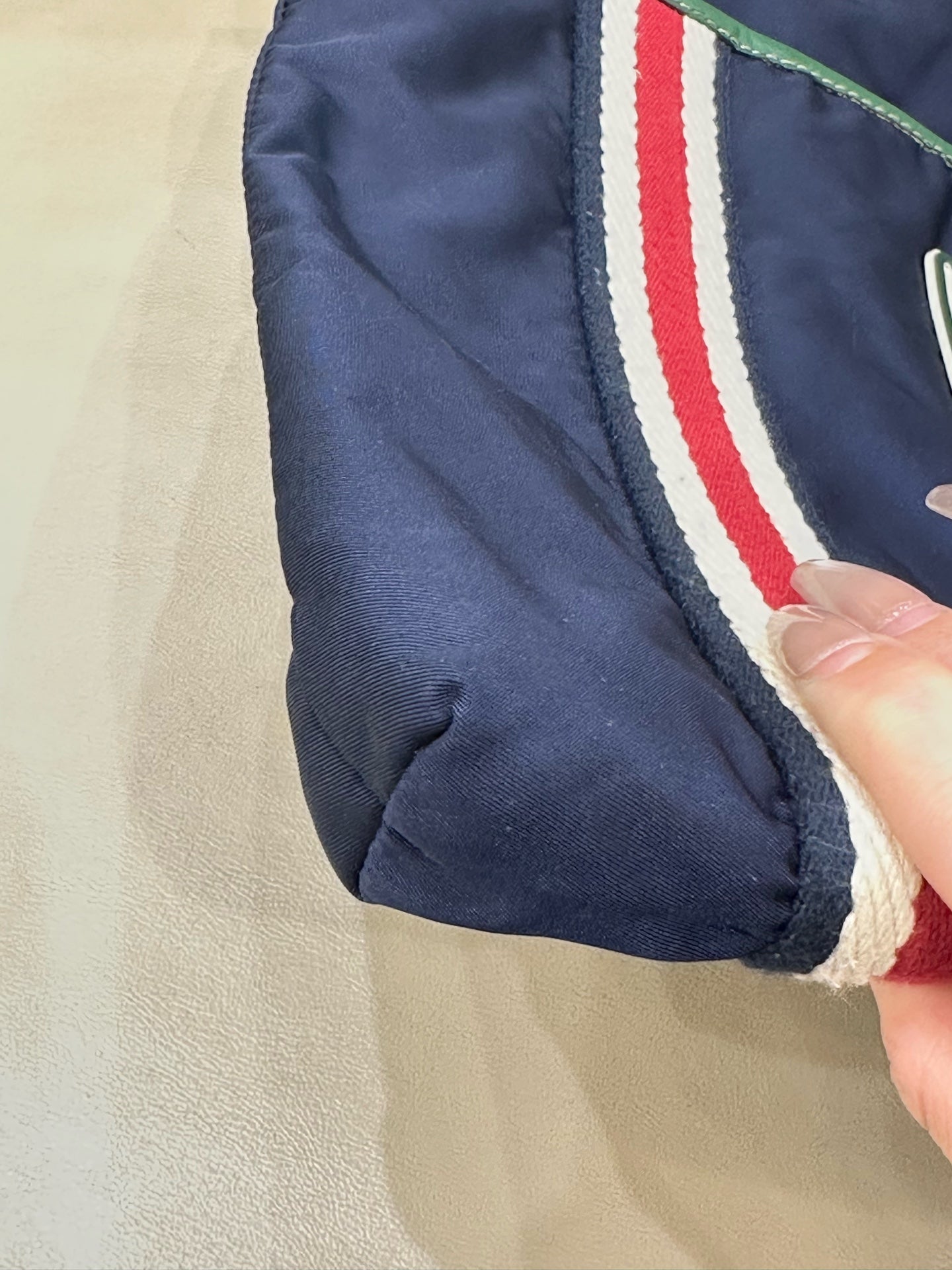 Gucci Cordura Blue Crossbody