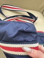 Gucci Cordura Blue Crossbody