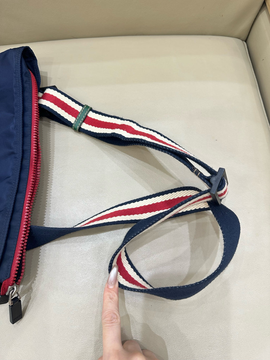 Gucci Cordura Blue Crossbody