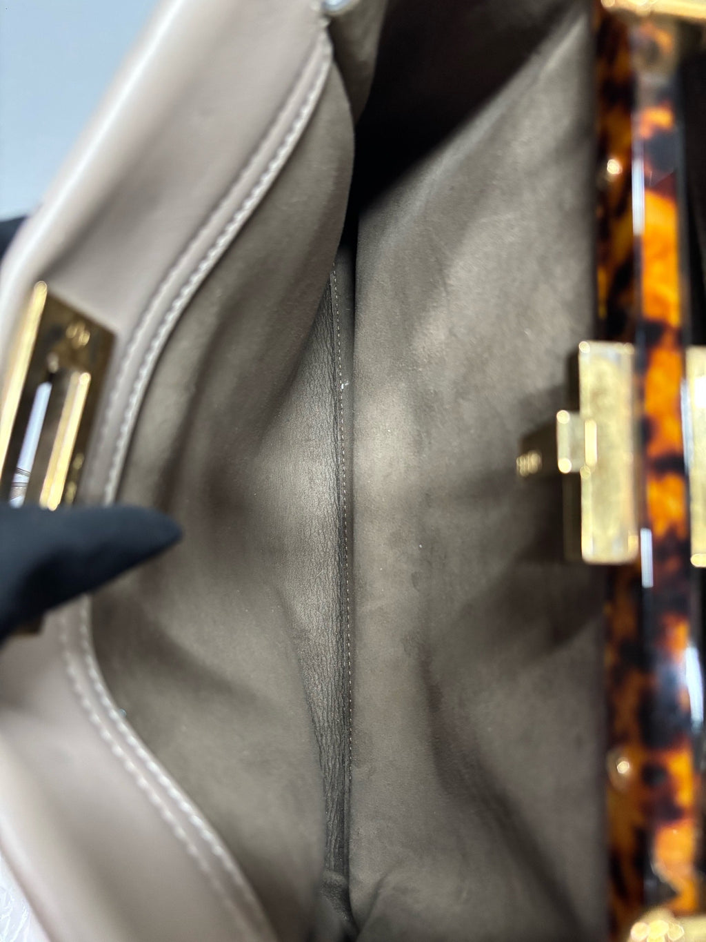 Fendi Gray Crossbody