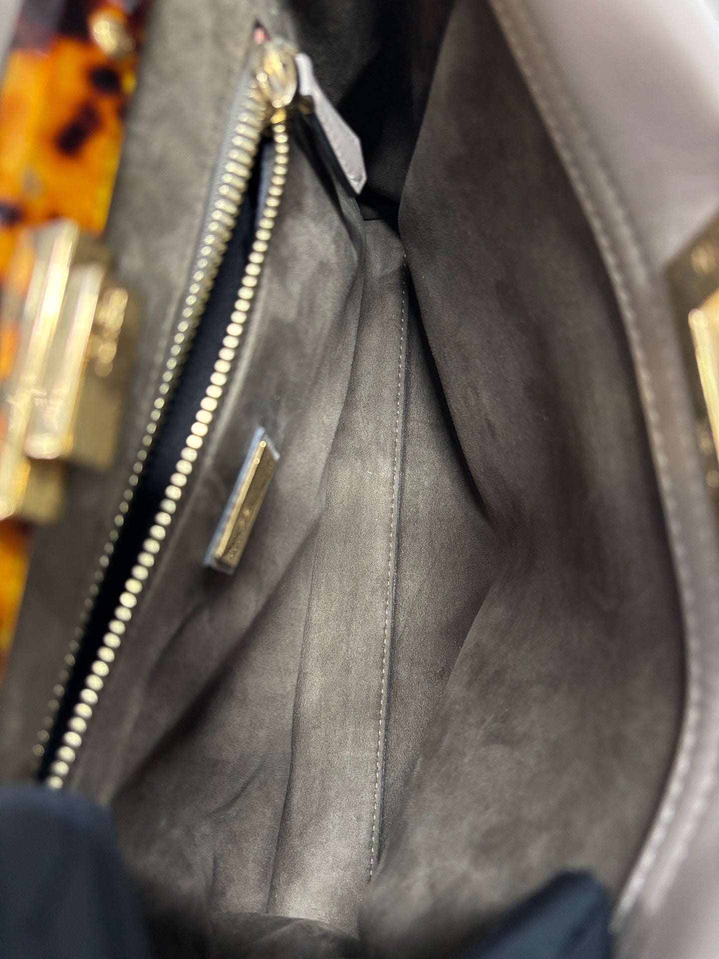 Fendi Gray Crossbody