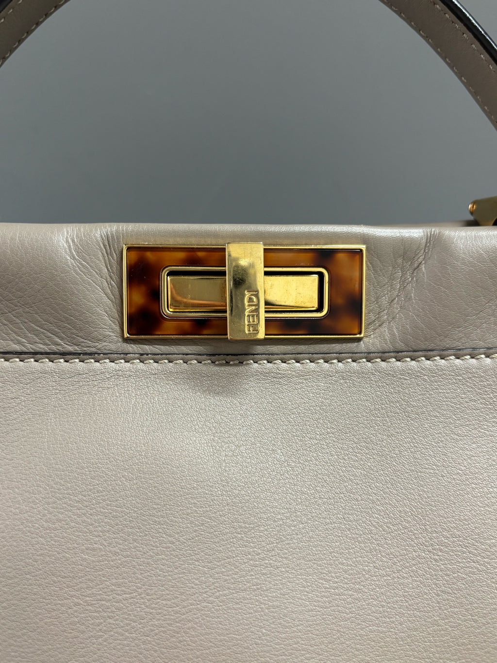 Fendi Gray Crossbody