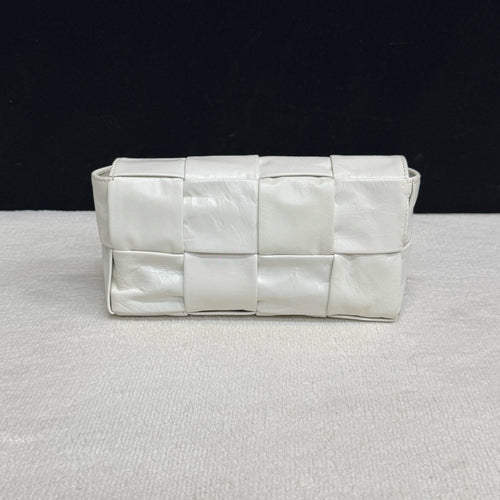 Bottega Veneta White Crossbody