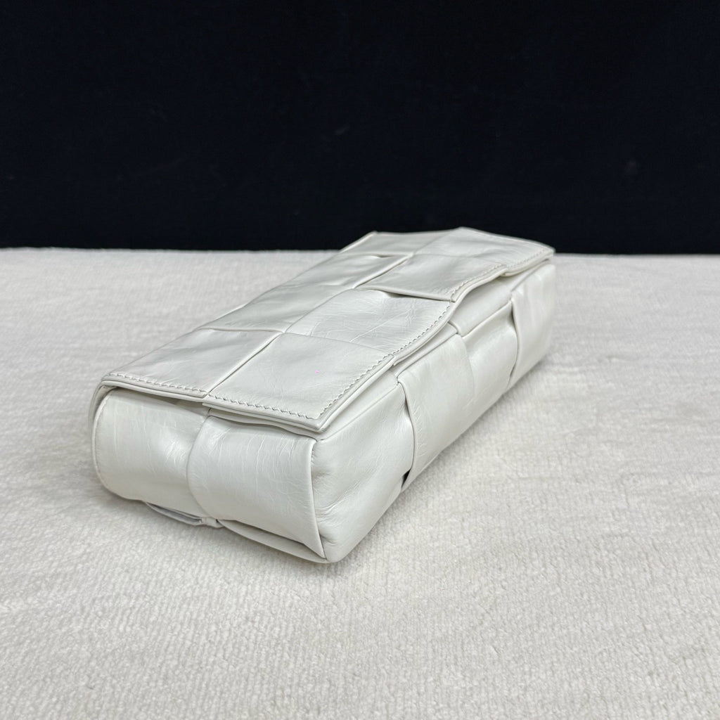 Bottega Veneta White Crossbody