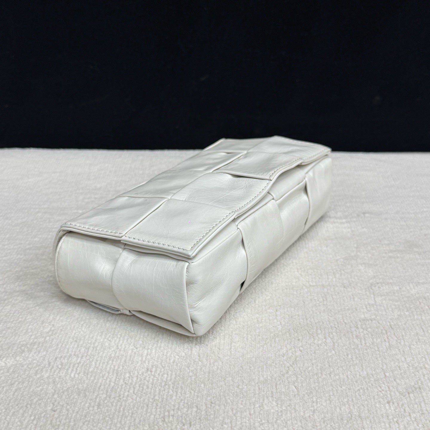 Bottega Veneta White Crossbody