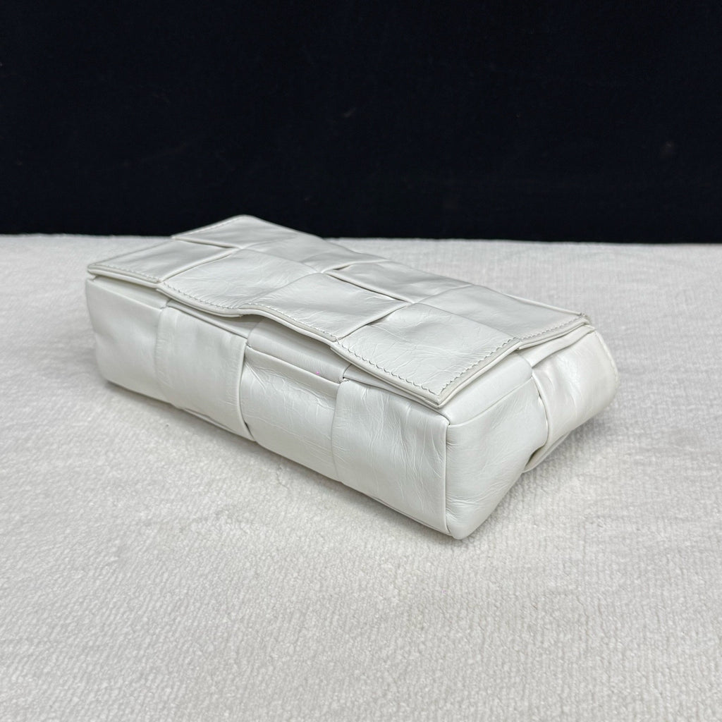 Bottega Veneta White Crossbody