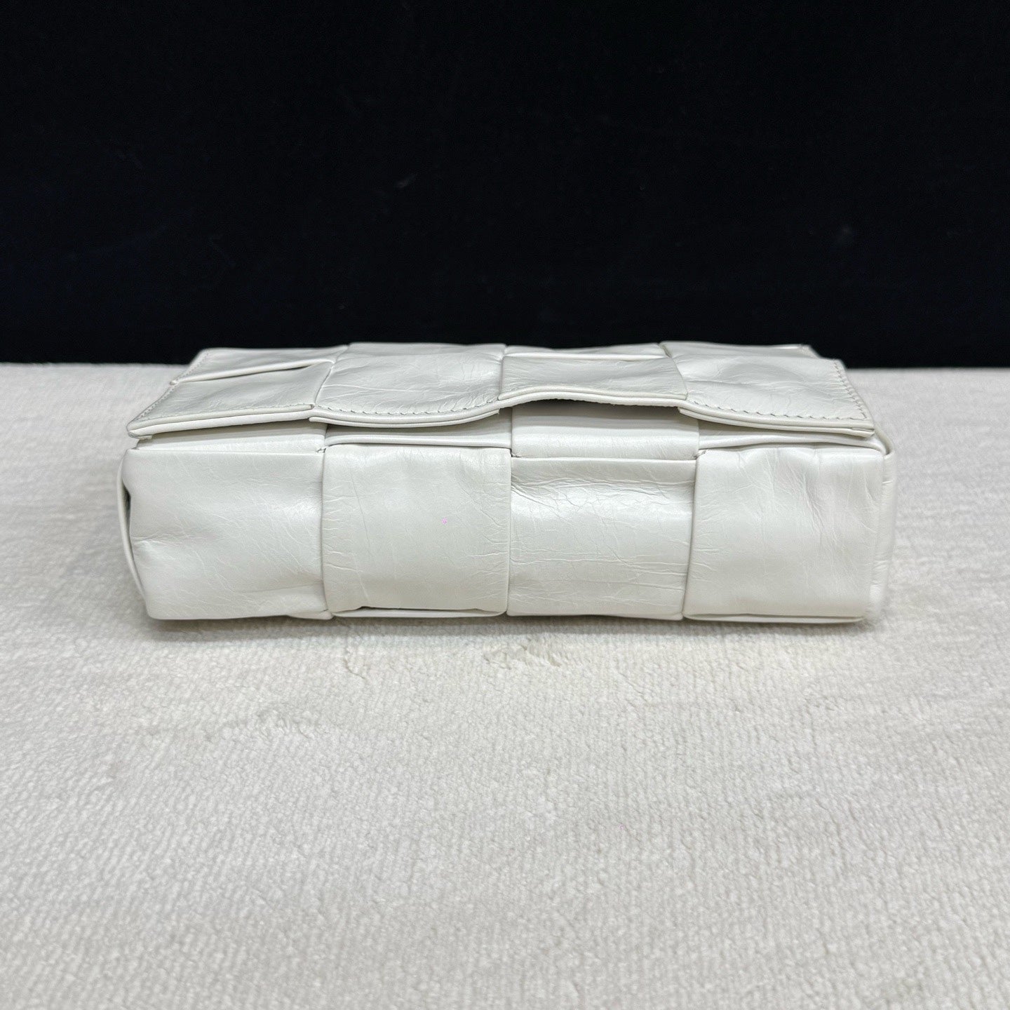 Bottega Veneta White Crossbody