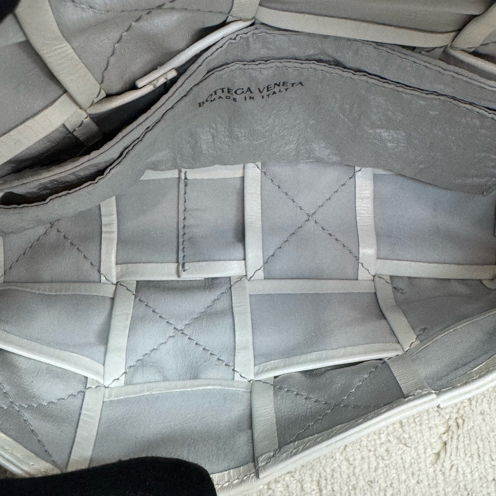 Bottega Veneta White Crossbody