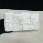 Bottega Veneta White Crossbody