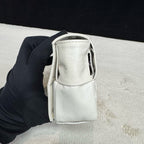 Bottega Veneta White Crossbody