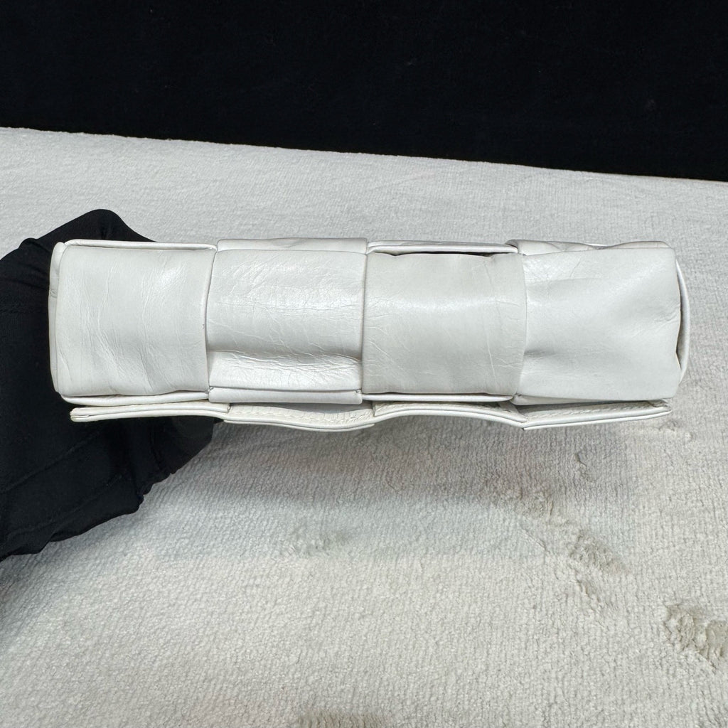 Bottega Veneta White Crossbody