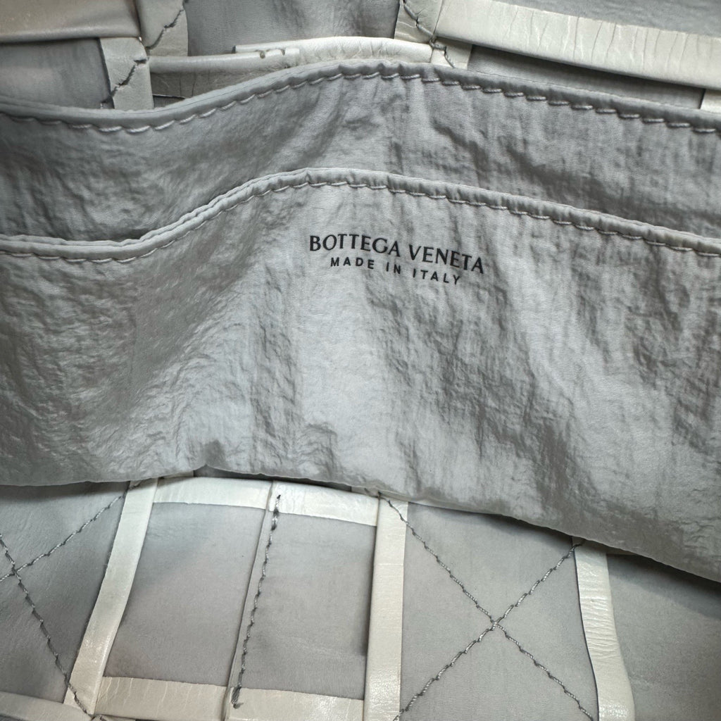 Bottega Veneta White Crossbody