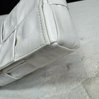 Bottega Veneta White Crossbody