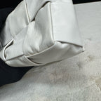 Bottega Veneta White Crossbody