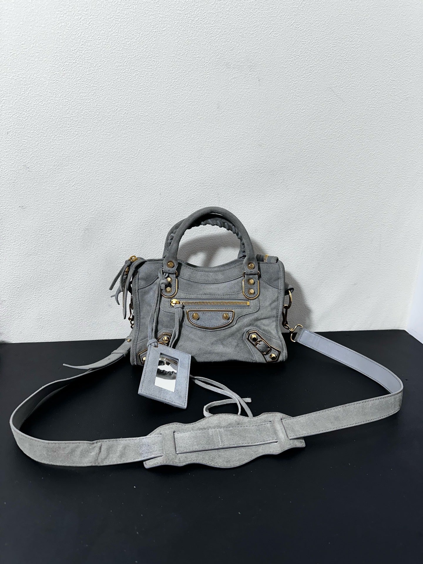 Balenciaga Alcantara Gray