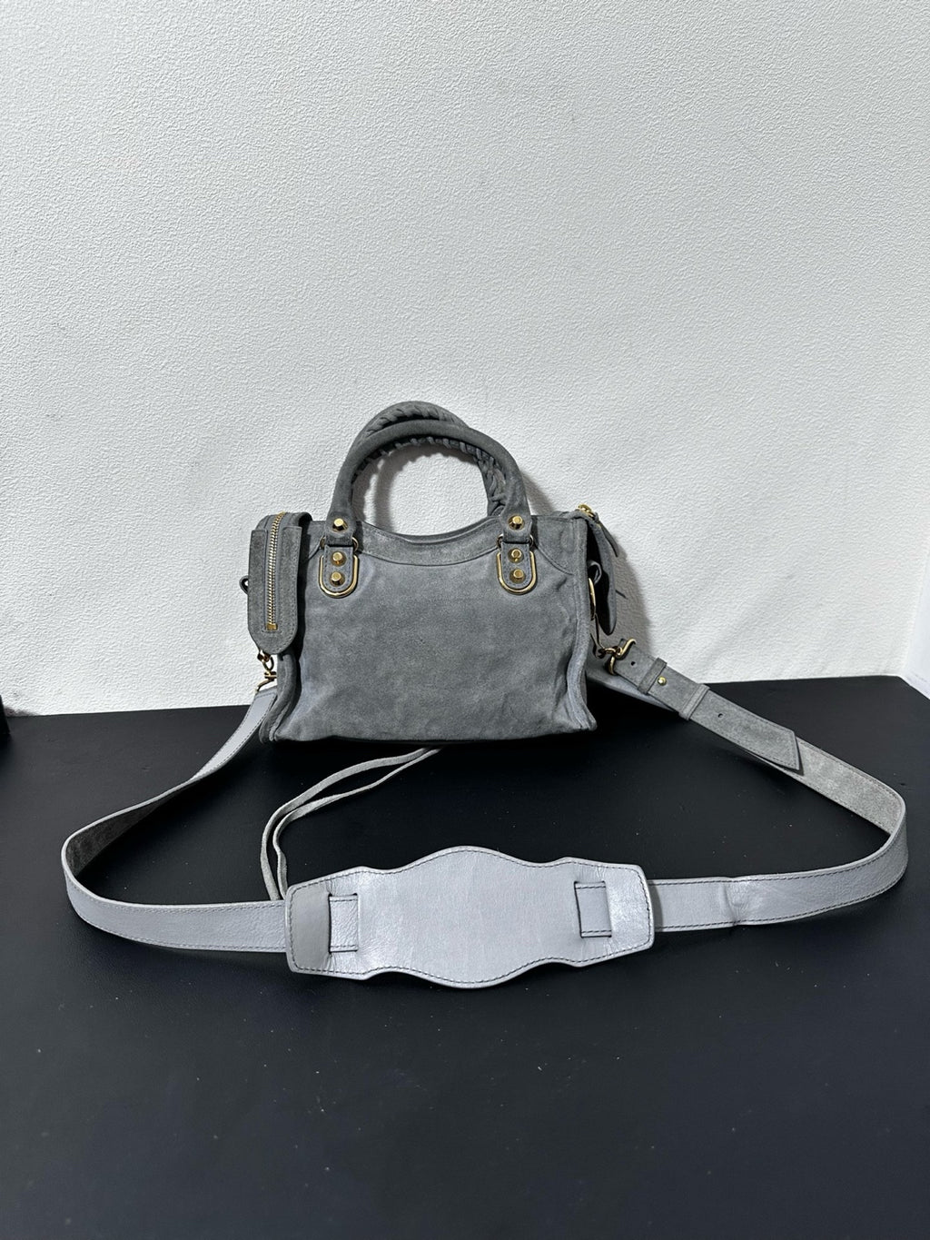 Balenciaga Alcantara Gray