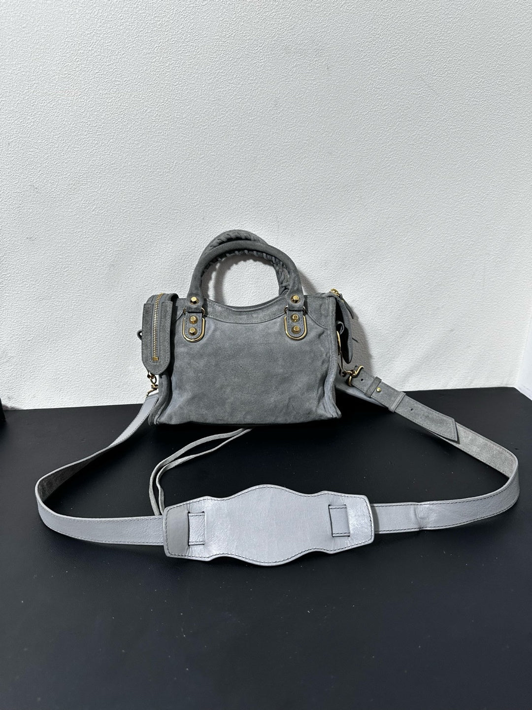 Balenciaga Alcantara Gray