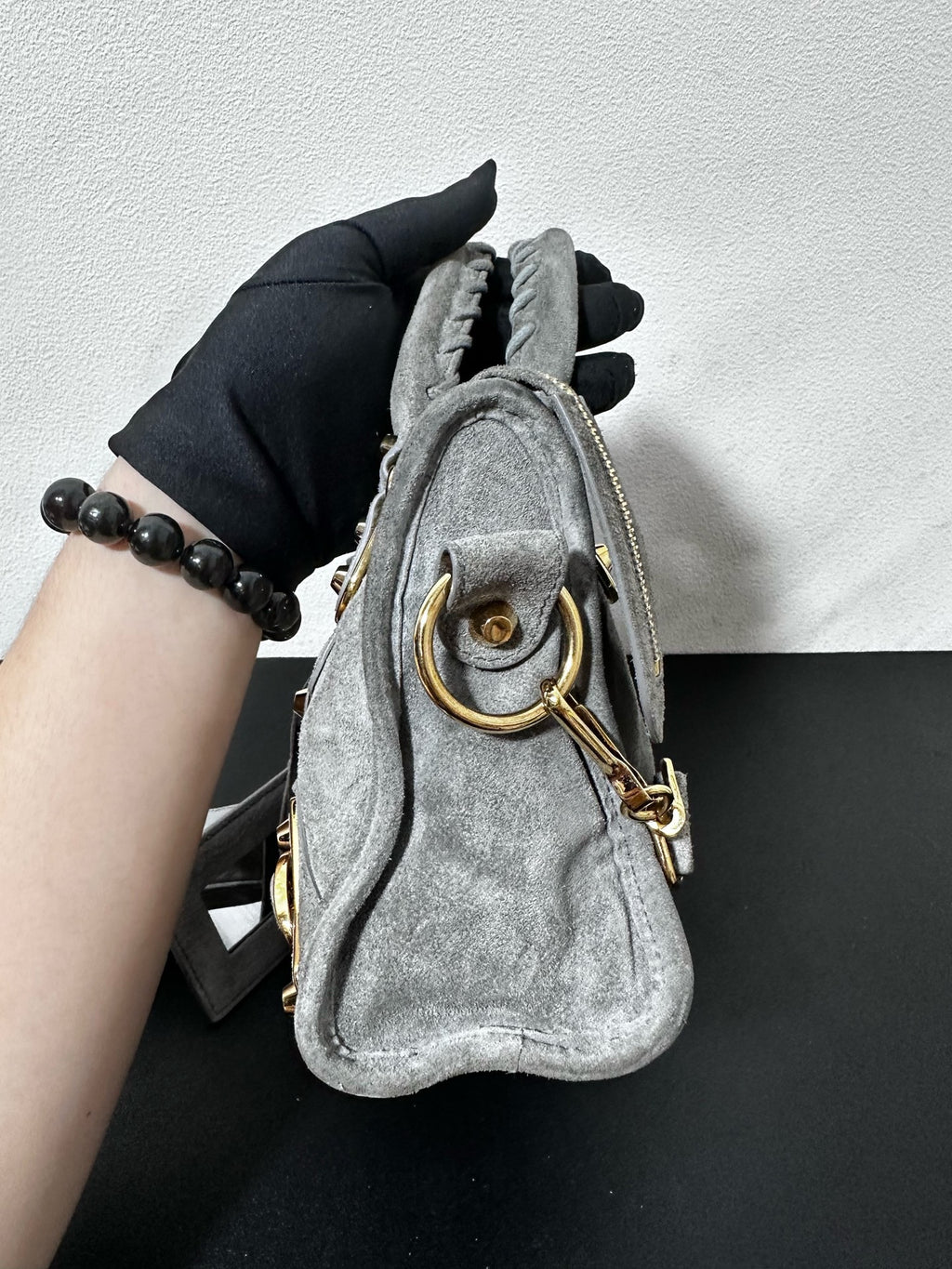 Balenciaga Alcantara Gray