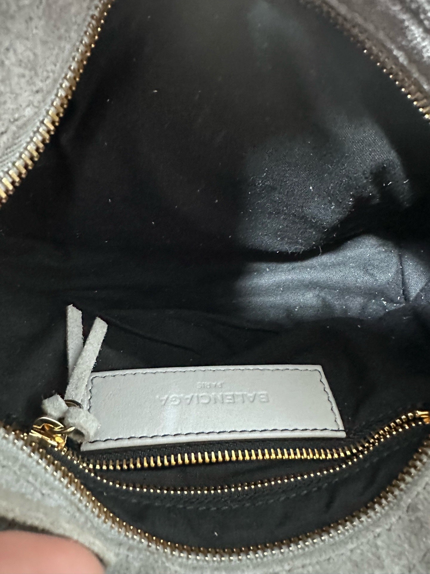 Balenciaga Alcantara Gray