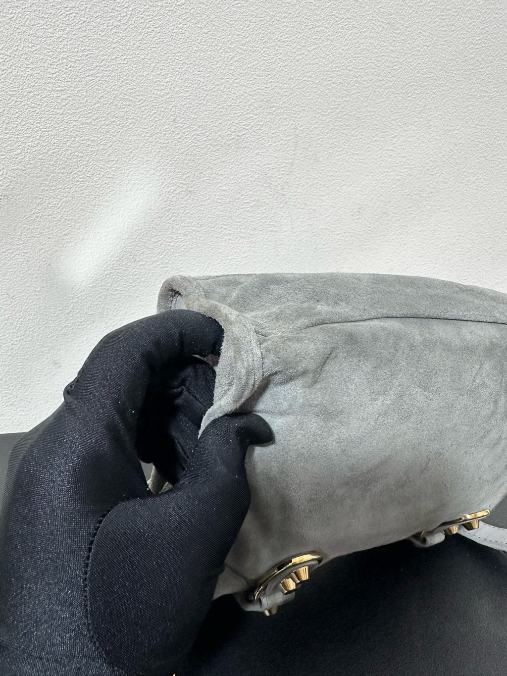 Balenciaga Alcantara Gray