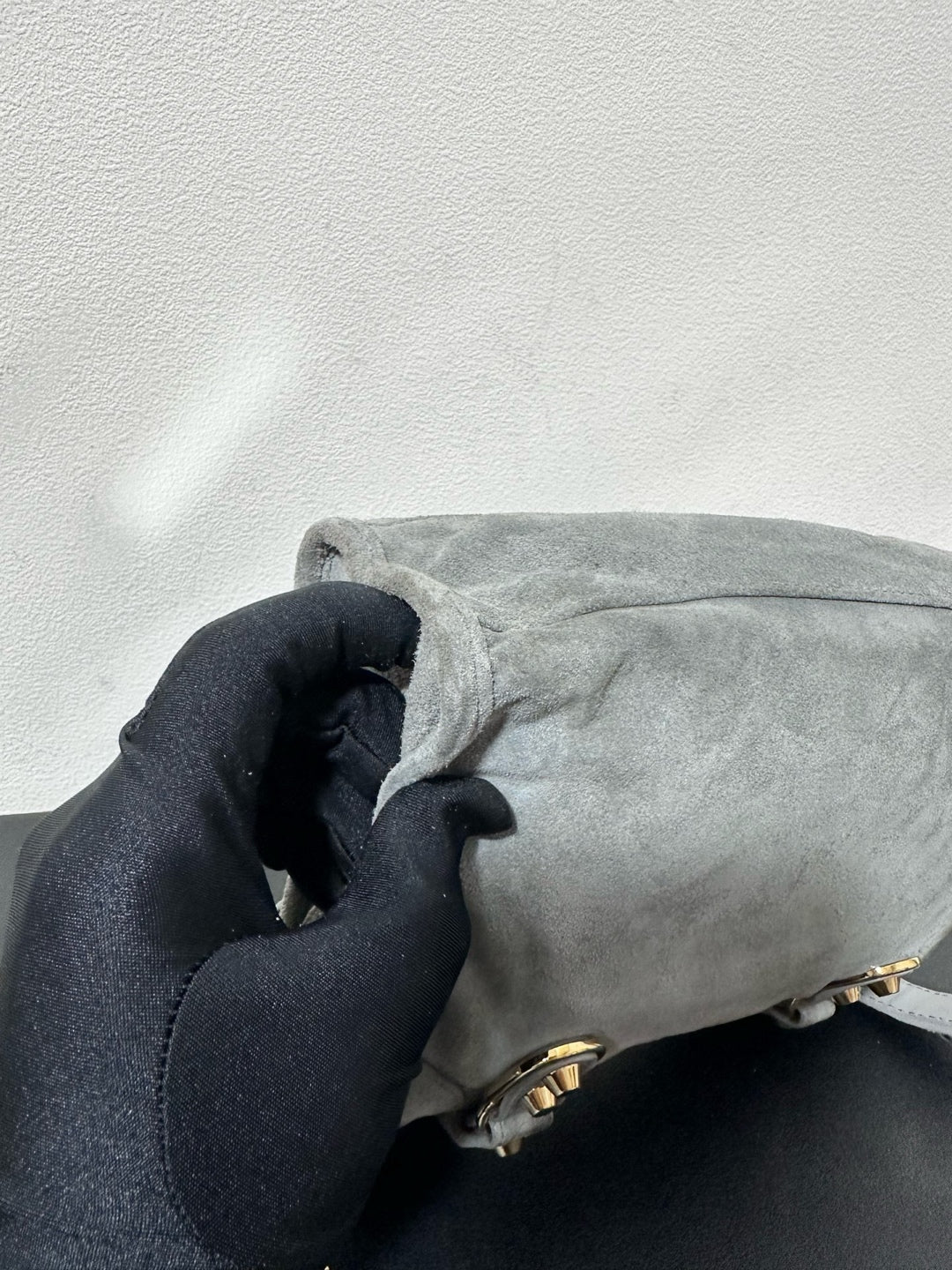 Balenciaga Alcantara Gray
