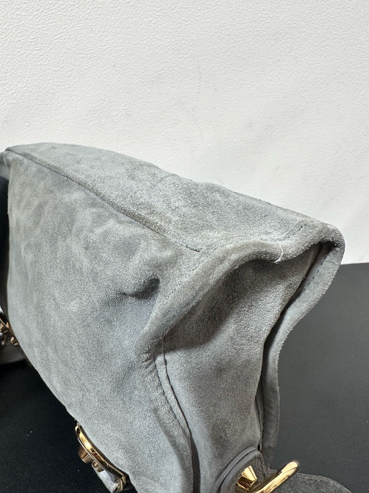 Balenciaga Alcantara Gray