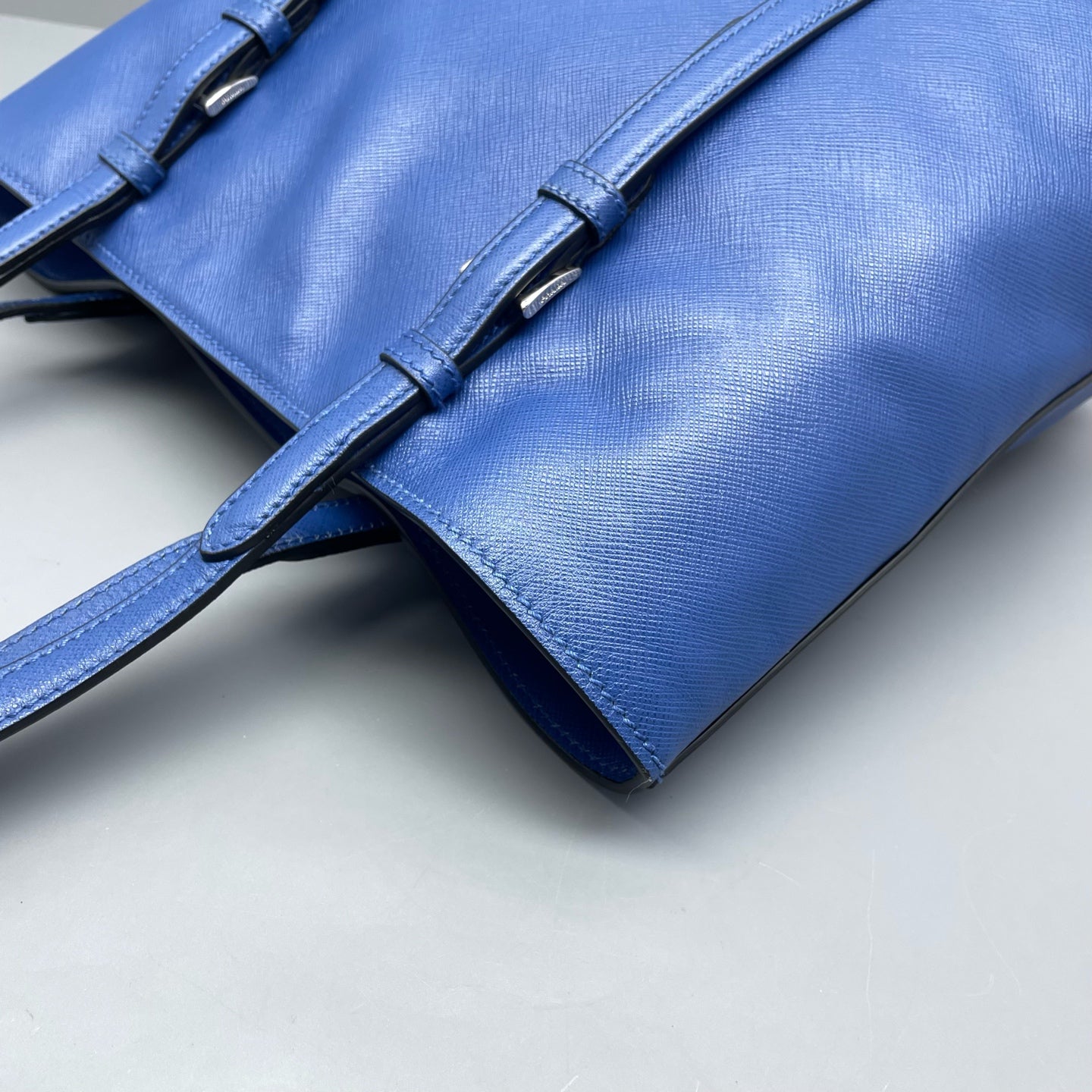 Prada Blue Tote