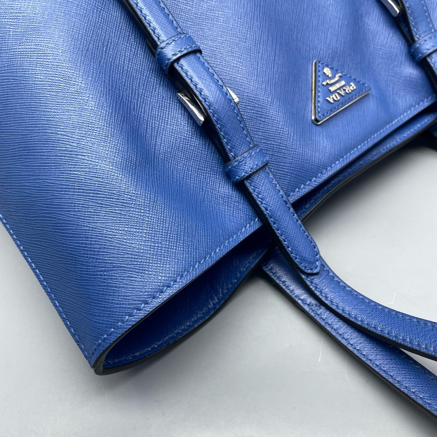 Prada Blue Tote