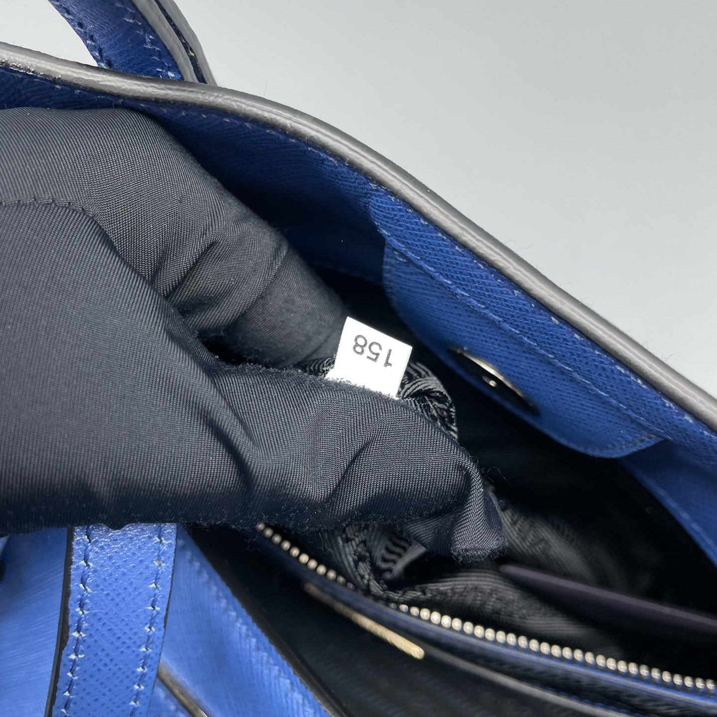 Prada Blue Tote