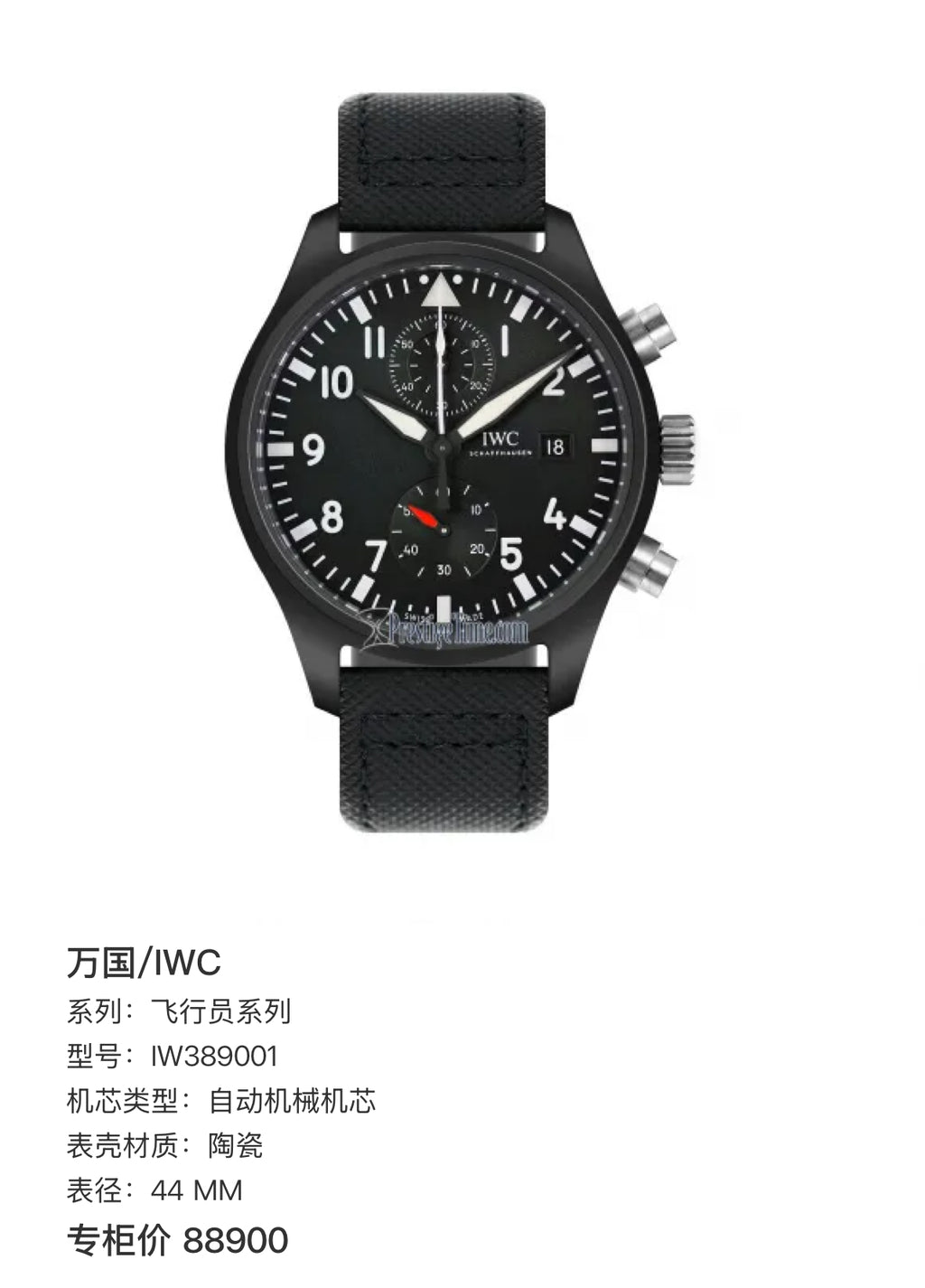 IWC Pilot Series 44 MM IW389001