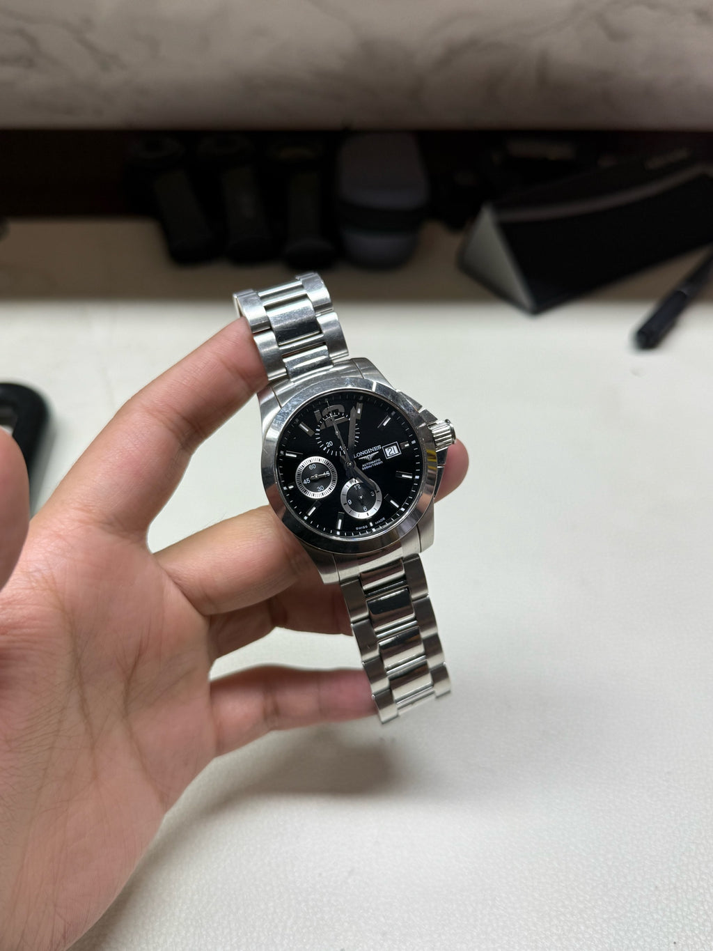 Longines Conquest Series Automatic (self-winding) watch 41.00 MM L3.678.4.56.6