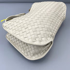 Bottega Veneta White Satchel