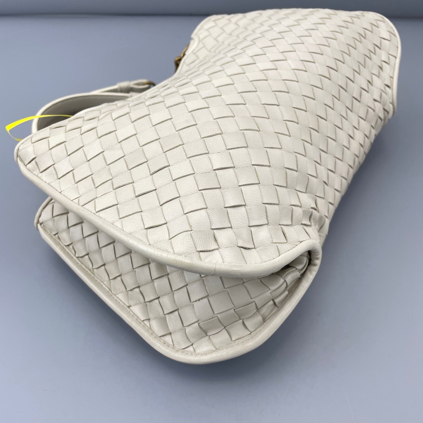 Bottega Veneta White Satchel