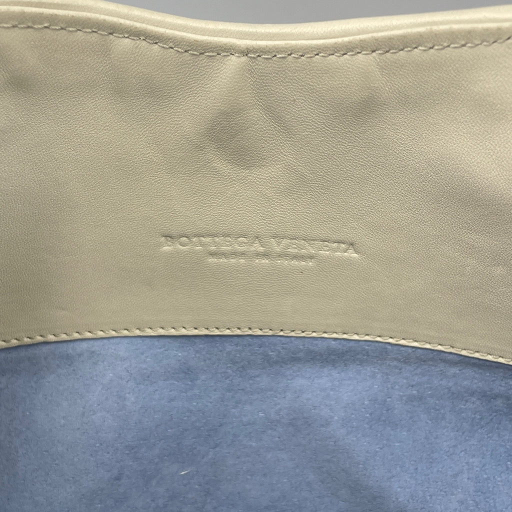 Bottega Veneta White Satchel