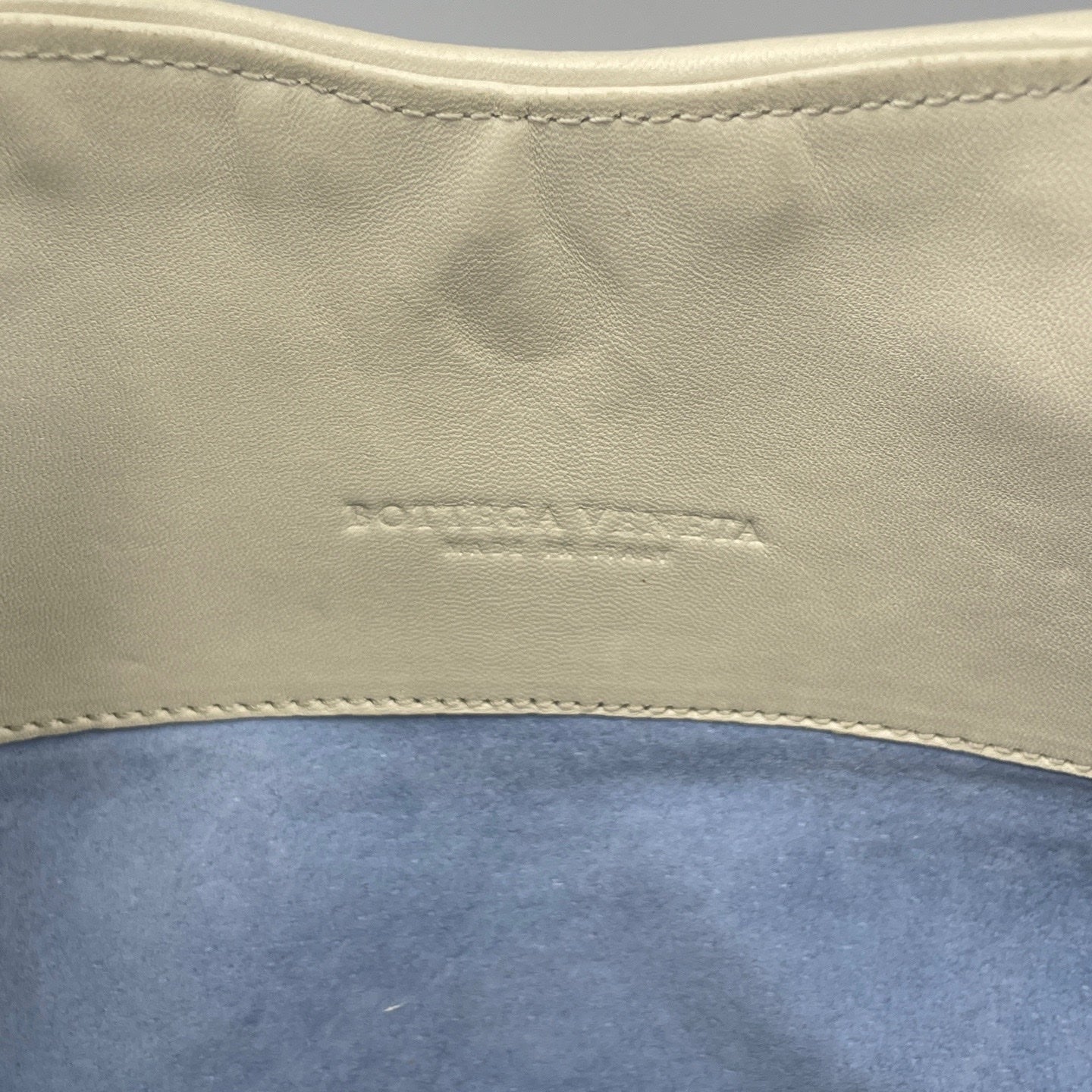 Bottega Veneta White Satchel