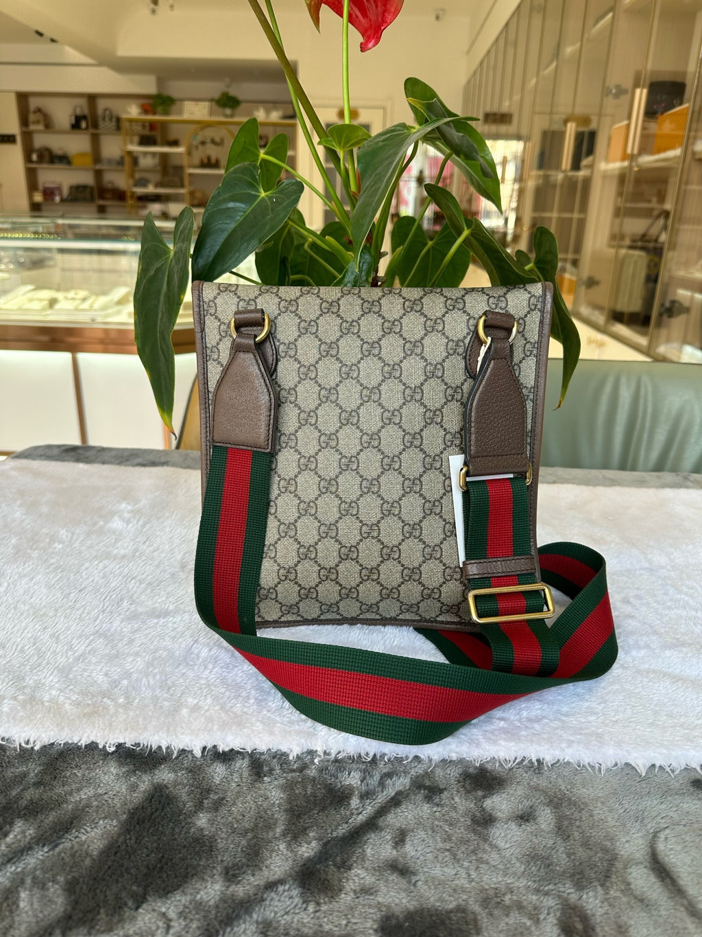 Gucci Canvas Beige Messenger Bag 5986049C2VT8745